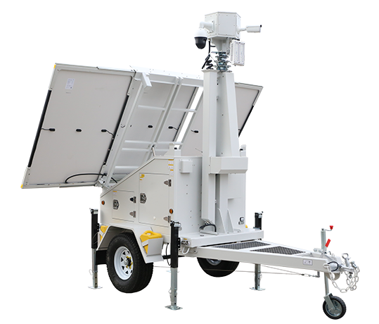 Solar Surveillance Trailer VTS3P Max-M